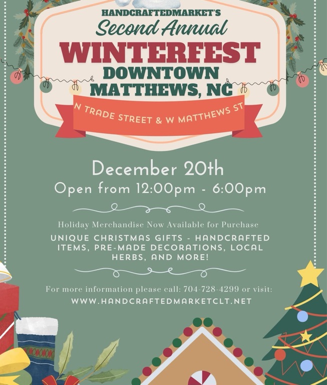 Winter Fest in Downtown Matthews